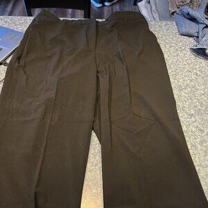 Maggie Barnes stretch black‎ dress pants 16W